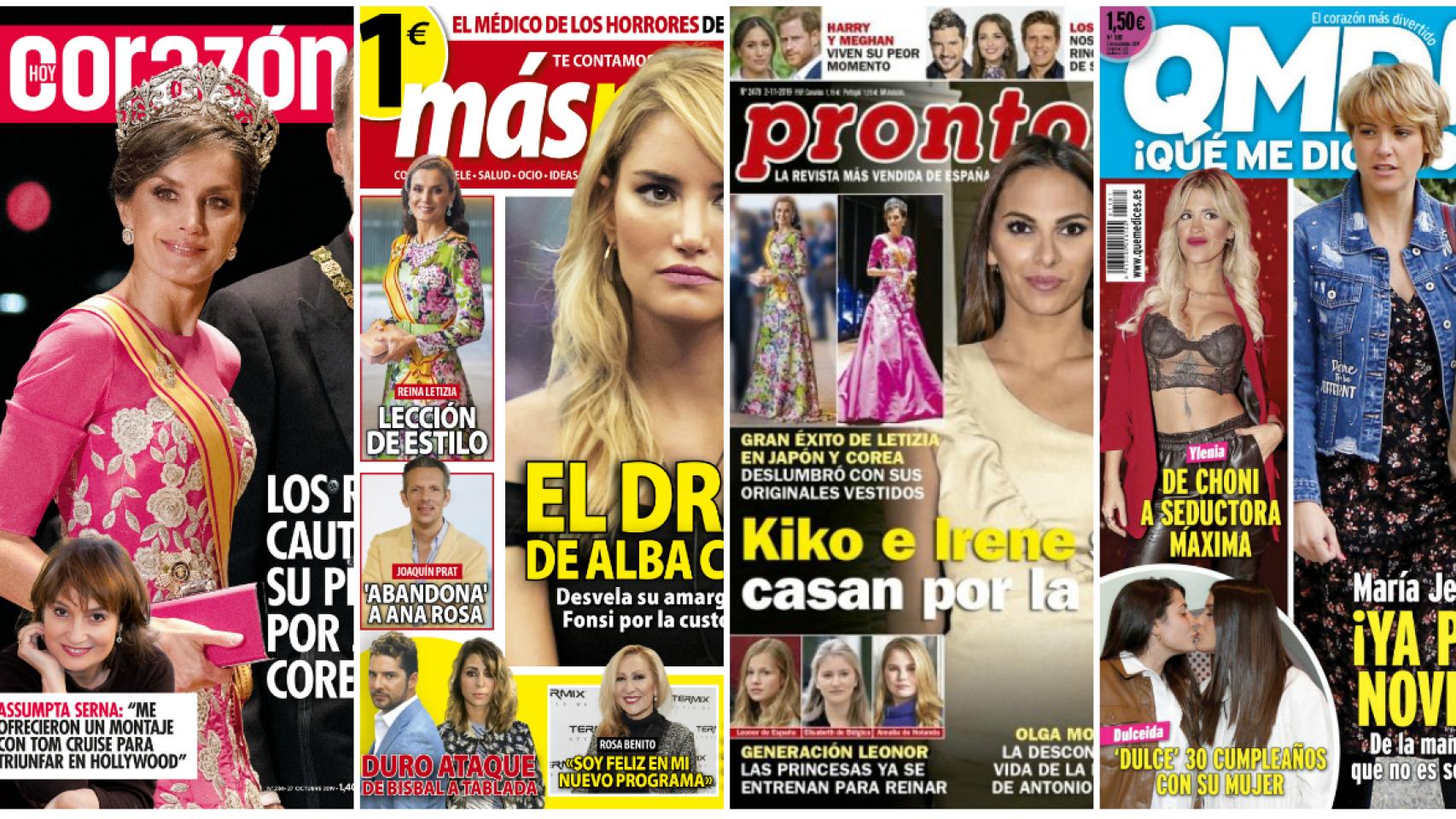 Estas son las revistas de este lunes.