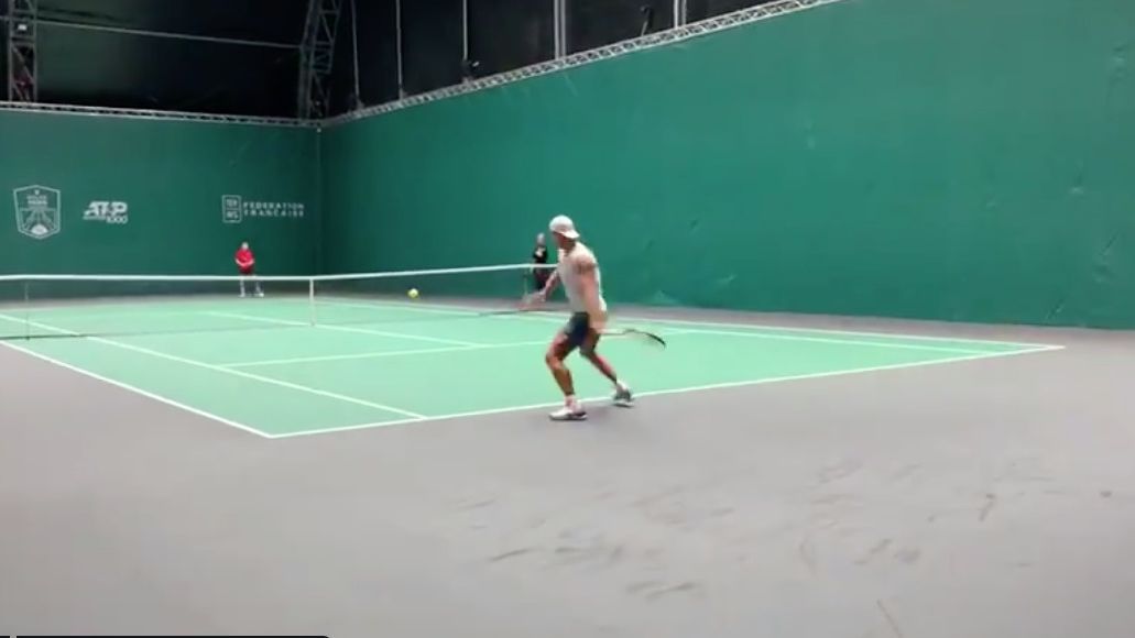La ATP ha querido mostrar los duros entrenamientos de Nadal