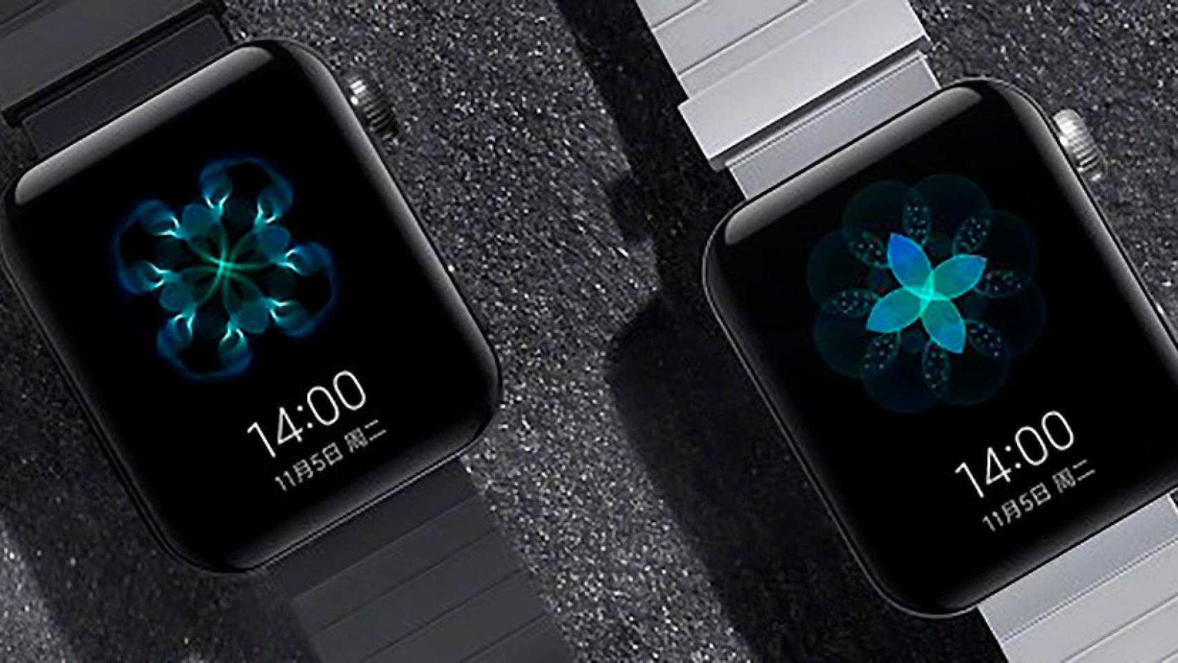 El reloj de Xiaomi será un clon del Apple Watch