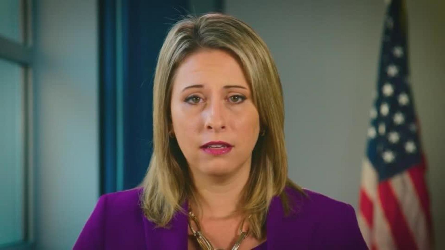 La congresista demócrata Katie Hill.