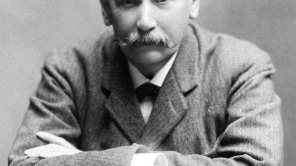 El escritor Benito Pérez Galdós.