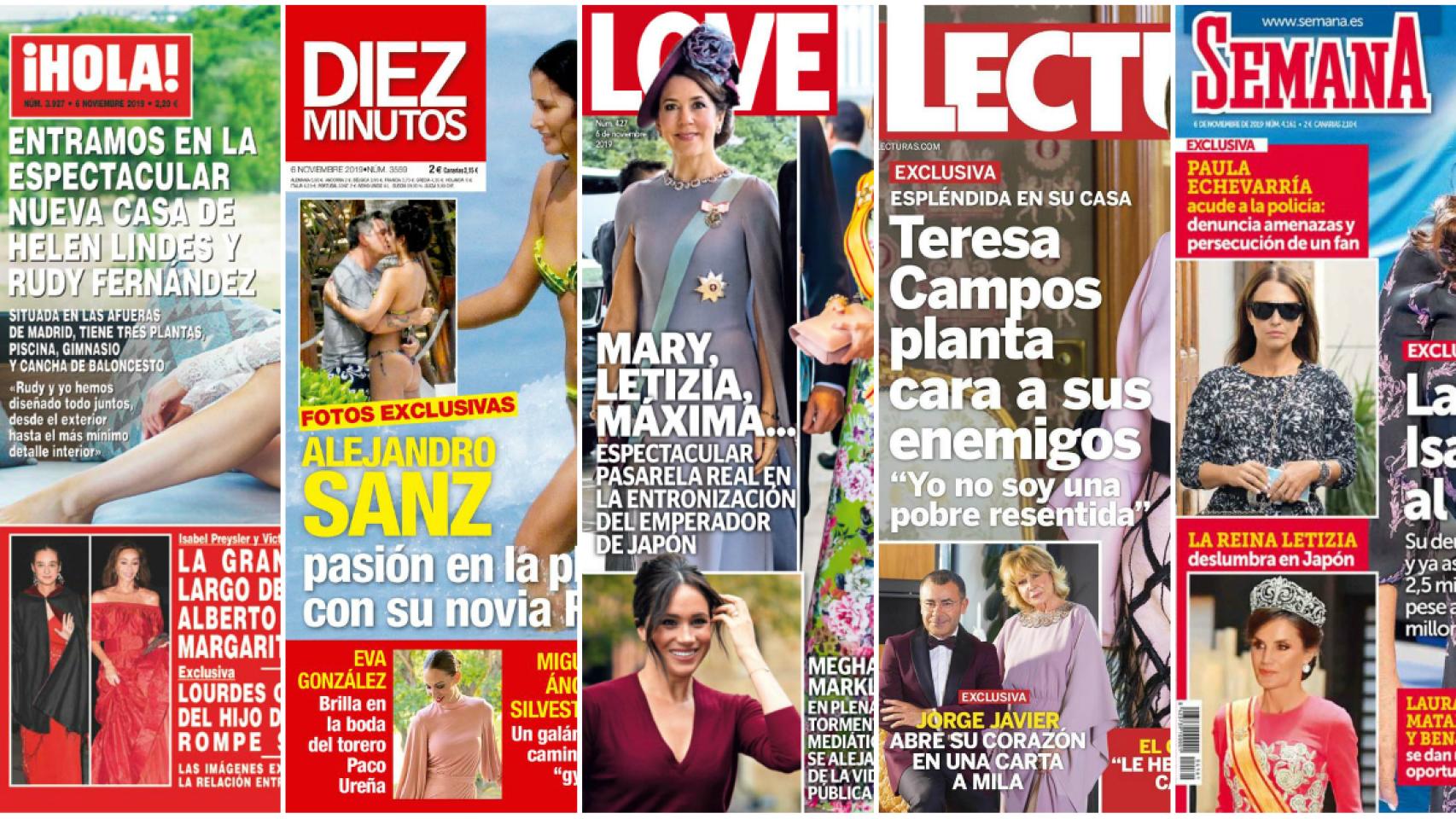 Estas son las revistas de este miércoles.
