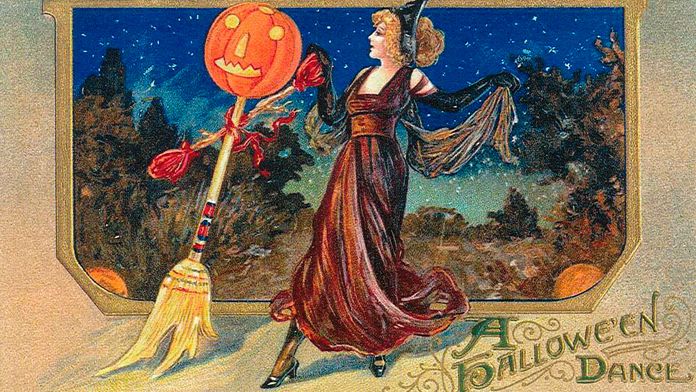 Postal de 1912 dibujada por John Winsch