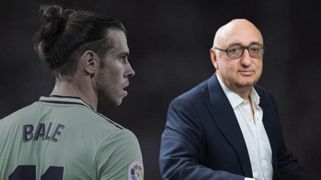 Gareth Bale y Jonathan Barnett, en un fotomontaje