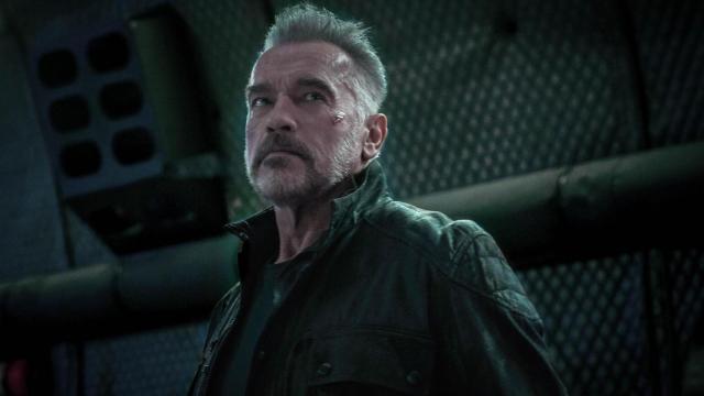 Arnold Schwarzenegger en un fotograma de 'Terminator: Destino oscuro'