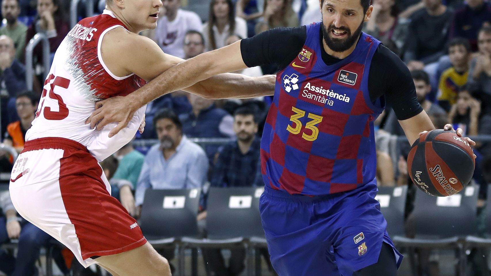 Mirotic, en un momento del partido ante el Fuenlabrada