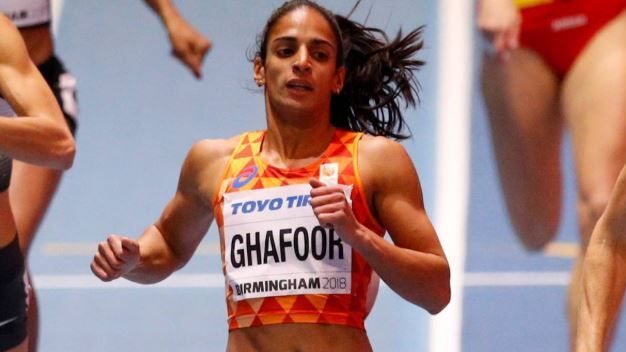 La atleta Madiea Ghafoor