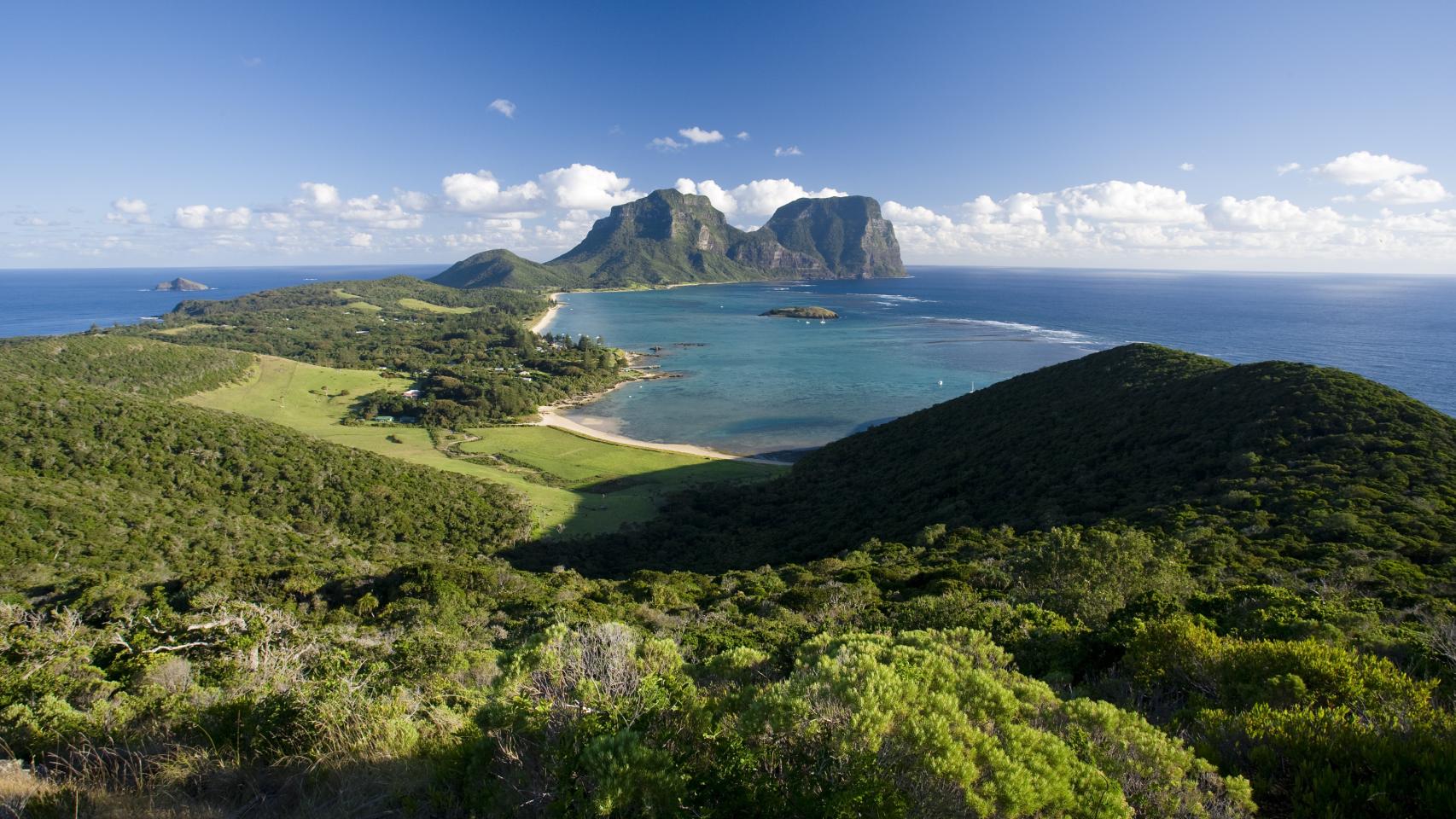 Vistas de Lord Howe.