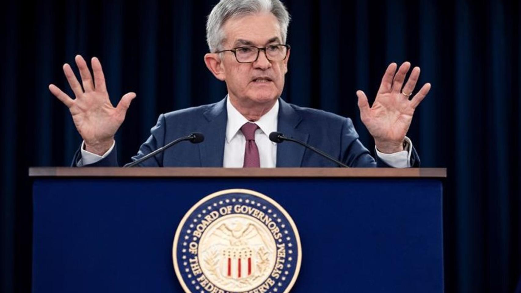El presidente de la Reserva Federal de EEUU, Jerome Powell.