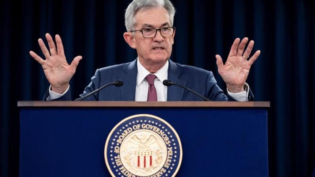 Jerome Powell, presidente de la Fed.