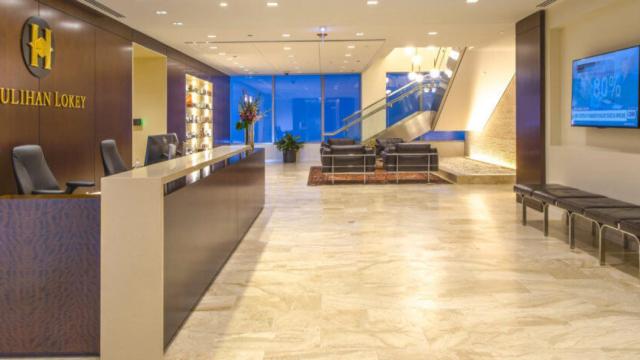 Una oficina de Houlihan Lokey.