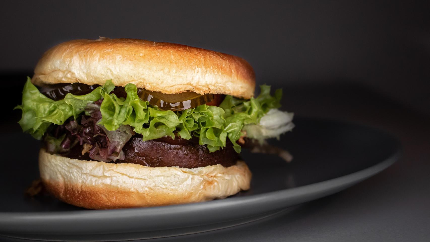 Imagen de archivo de una hamburguesa.