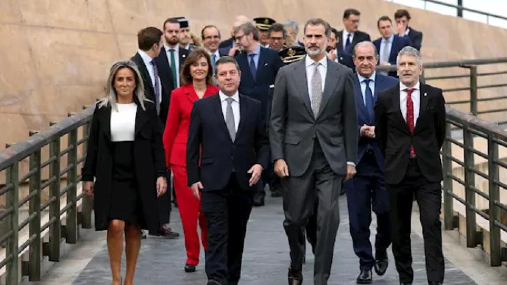 El Rey inaugura el Congreso Internacional 'Igualdad de género en el ámbito de la Seguridad'.