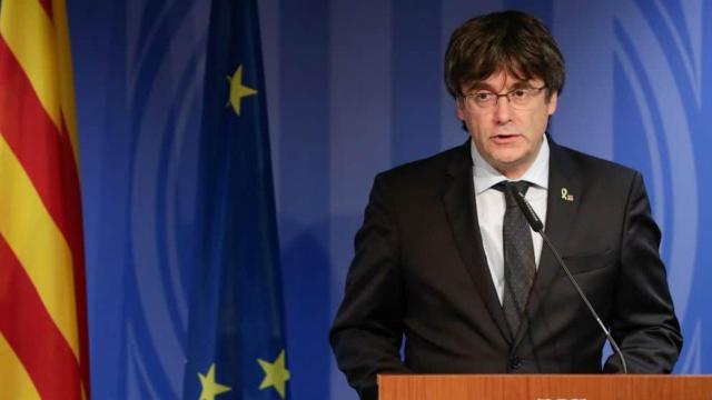El expresidente de la Generalitat, Carles Puigdemont