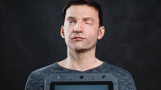 Uno de los ejemplares de Promobot.