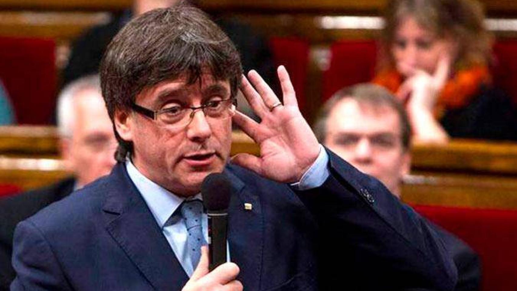 El expresidente catalán Carles Puigdemont.