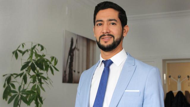 El abogado de origen saharahui Sidi Talebbuia.