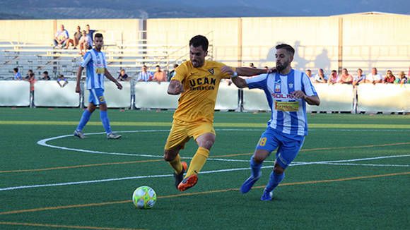Imagen de un encuentro liguero del Villarrubia. (UCAM Murcia)