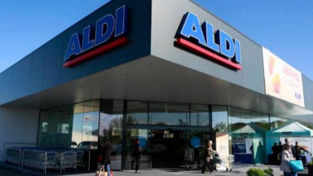 Imagen del exterior de un supermercado Aldi