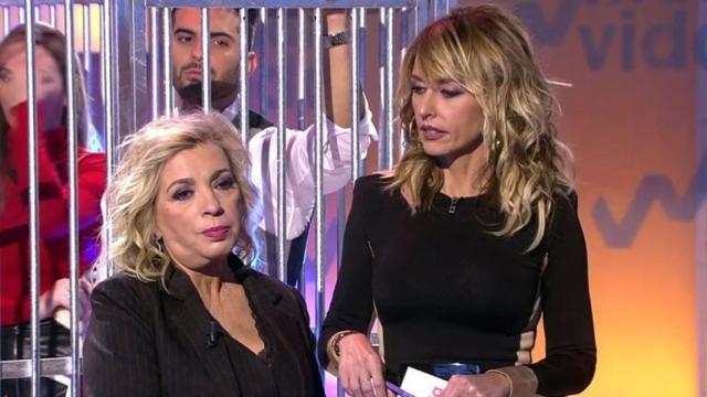 Carmen Borrego y Emma García en el programa 'Viva la vida'.