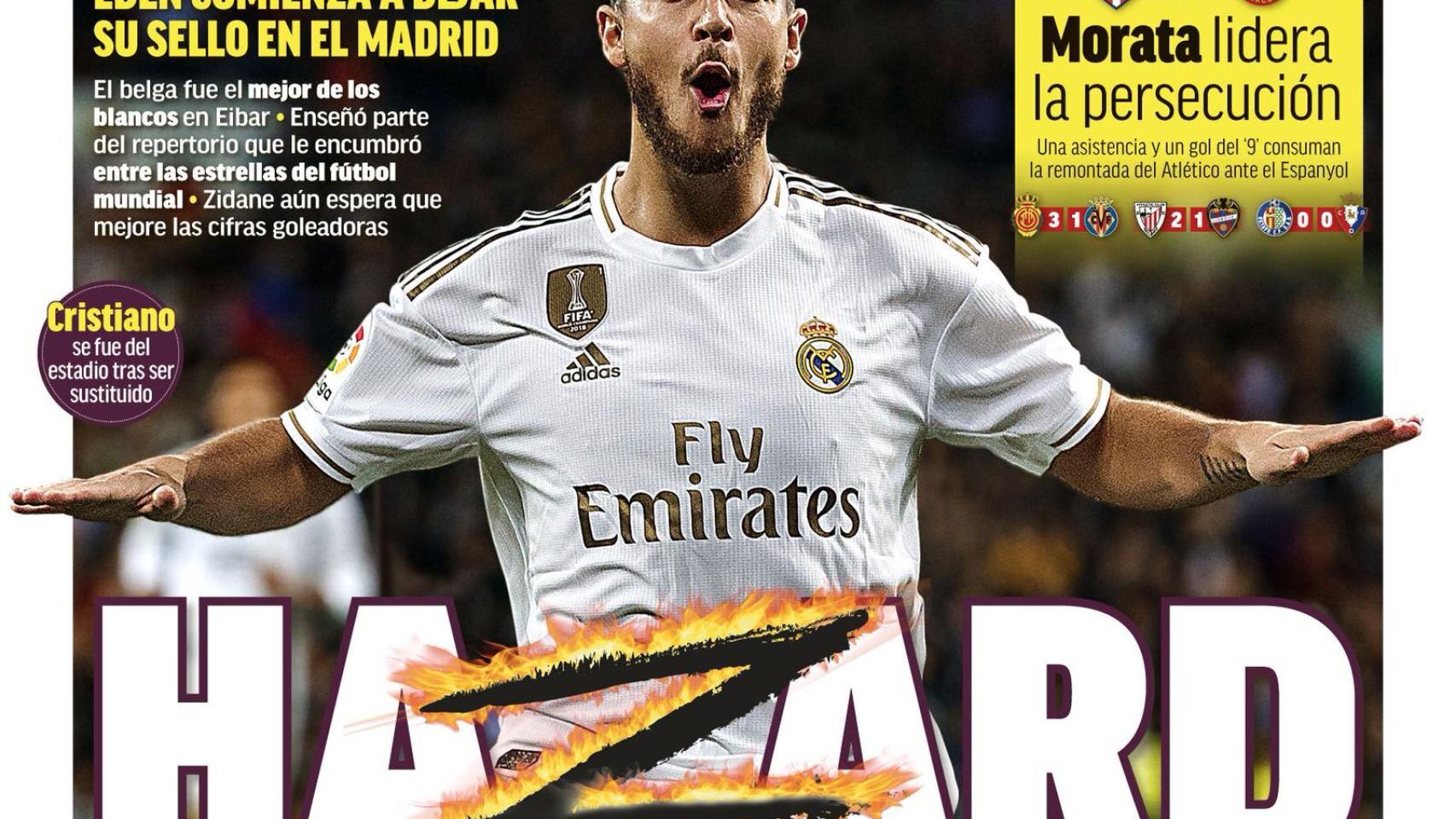 La portada del diario MARCA (11/10/2019)