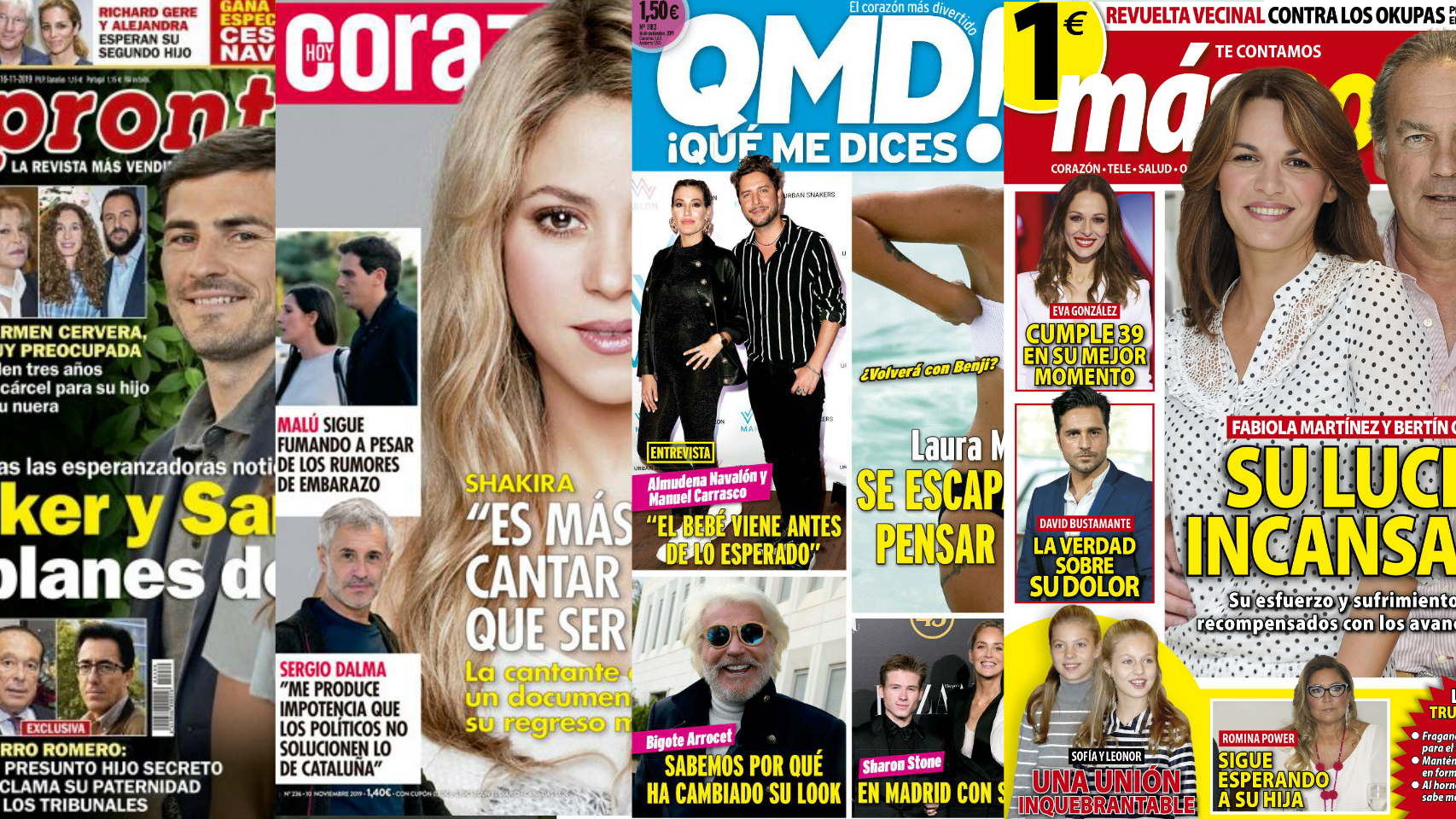 Las revistas de este lunes.