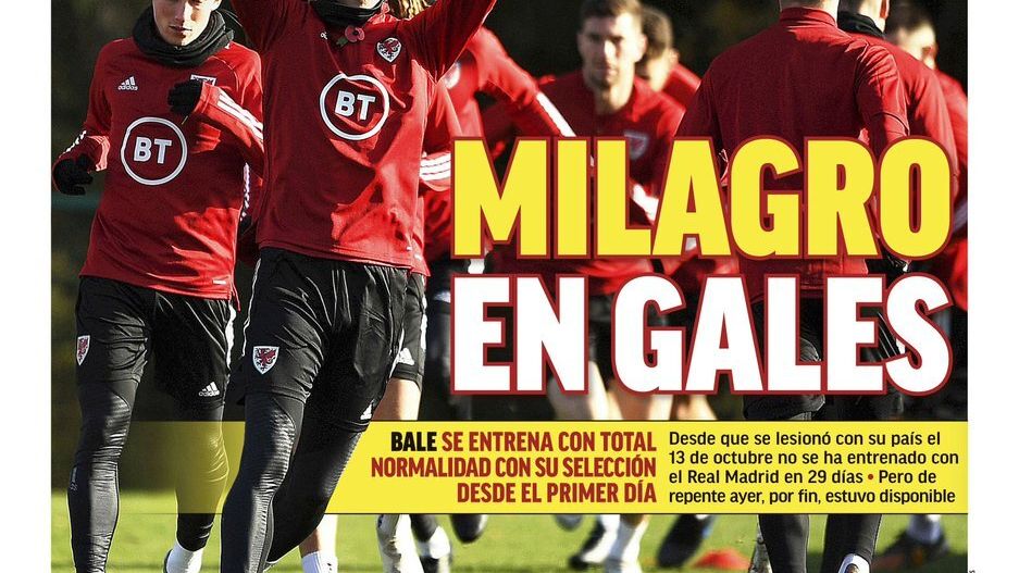 Portada MARCA (12/11/19)