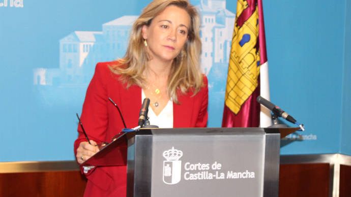 Lola Merino, este lunes en las Cortes de Castilla-La Mancha