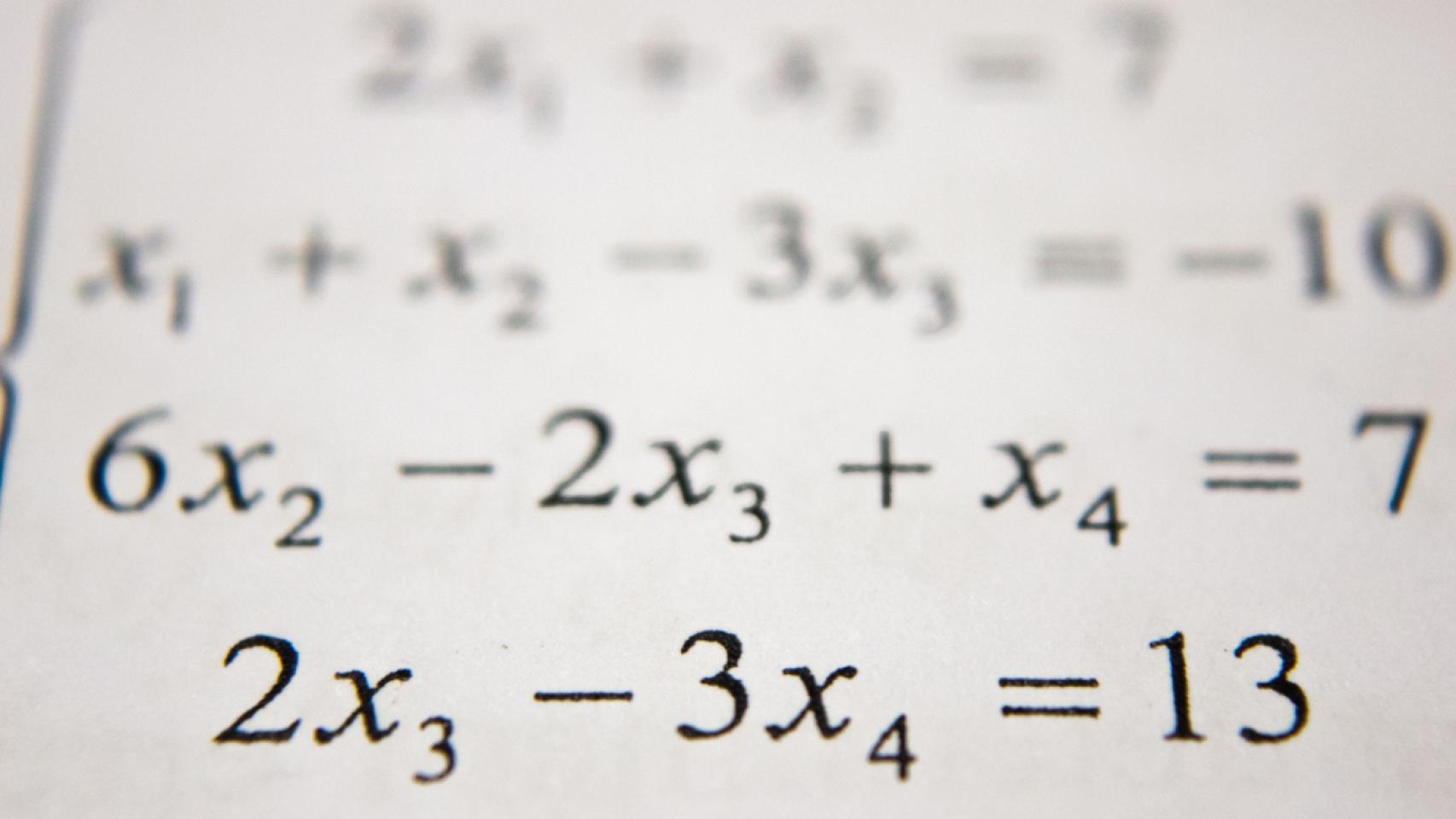 Matemáticas y realidad