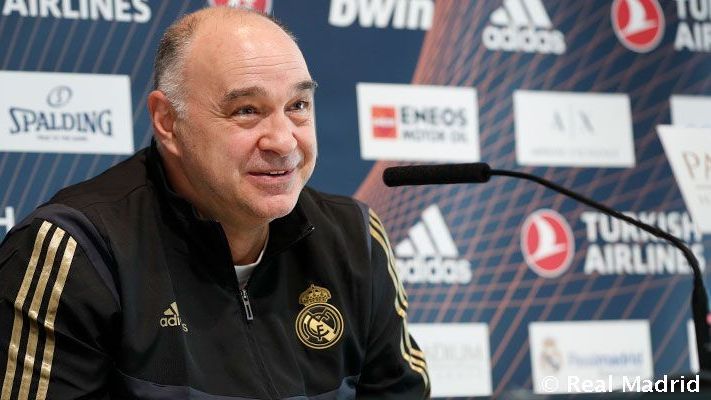 Pablo Laso, en rueda de prensa