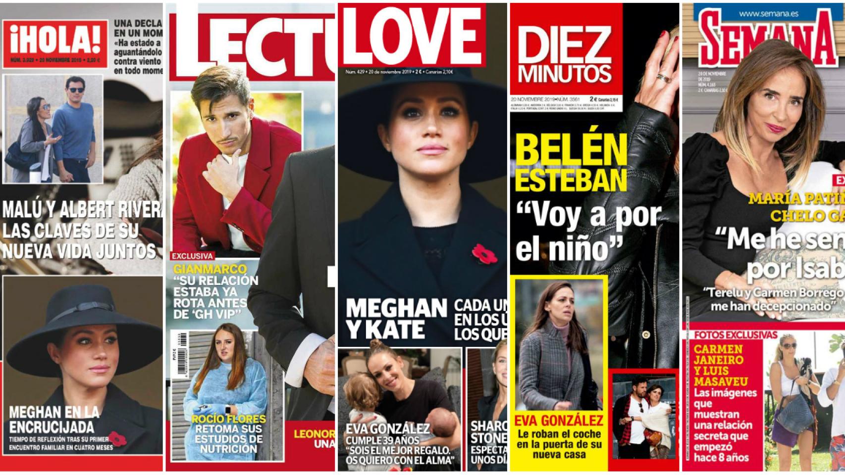 Estas son las revistas de este miércoles.