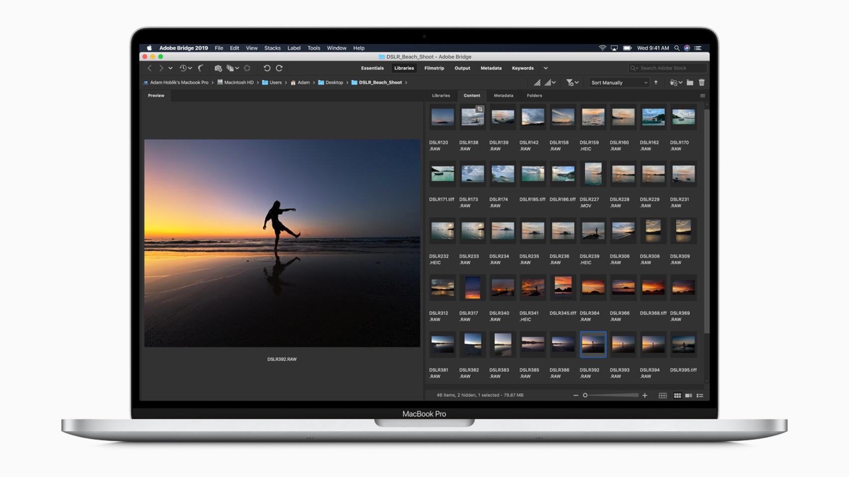Nuevo MacBook de 16 pulgadas.