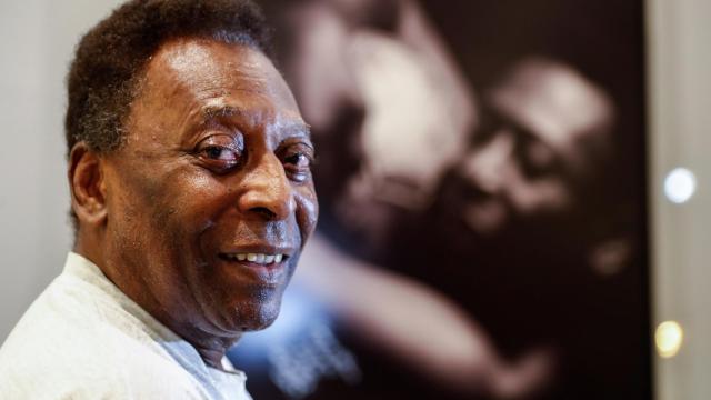 Pelé, en una entrevista con EFE