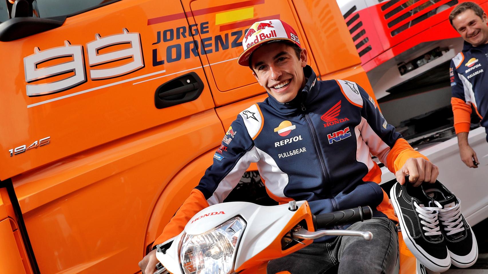 Marc Márquez, en Cheste