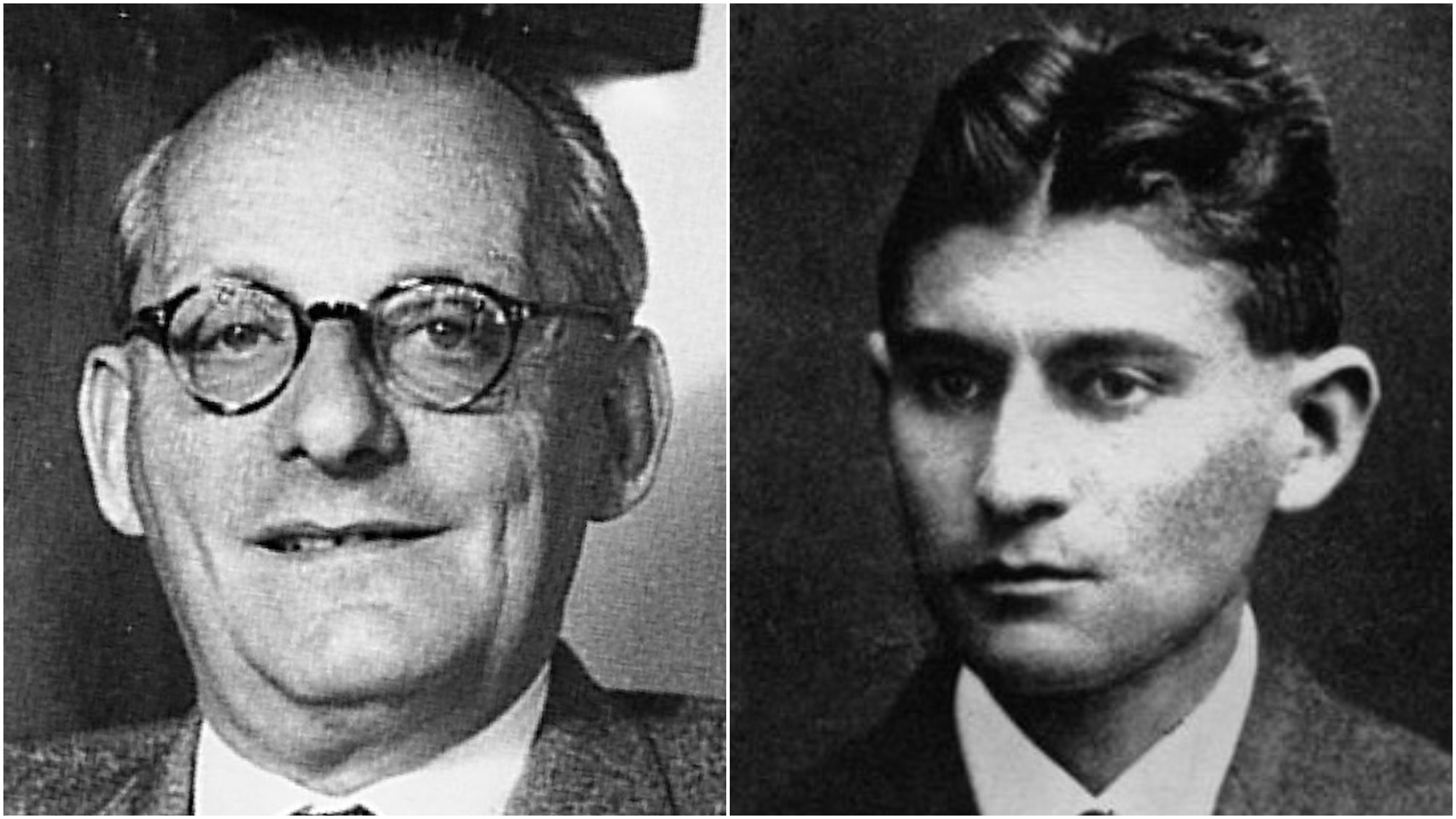 Max Brod y Franz Kafka.