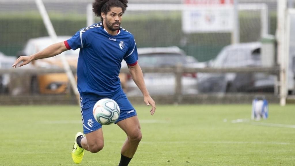 Aridane, futbolista de Osasuna