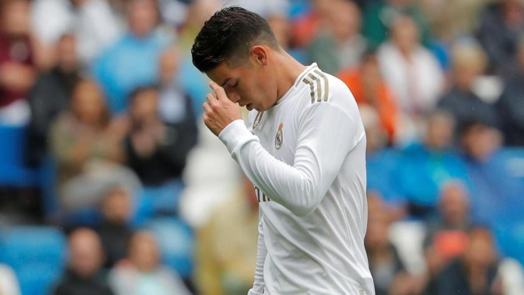James Rodríguez contra el Levante.