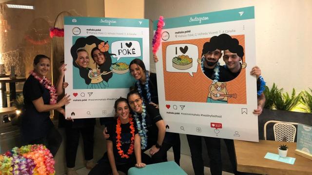 Así es Mahalo, el nuevo local de poke en el centro de A Coruña que abre hoy