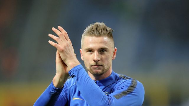 Skriniar, con el Inter de Milán