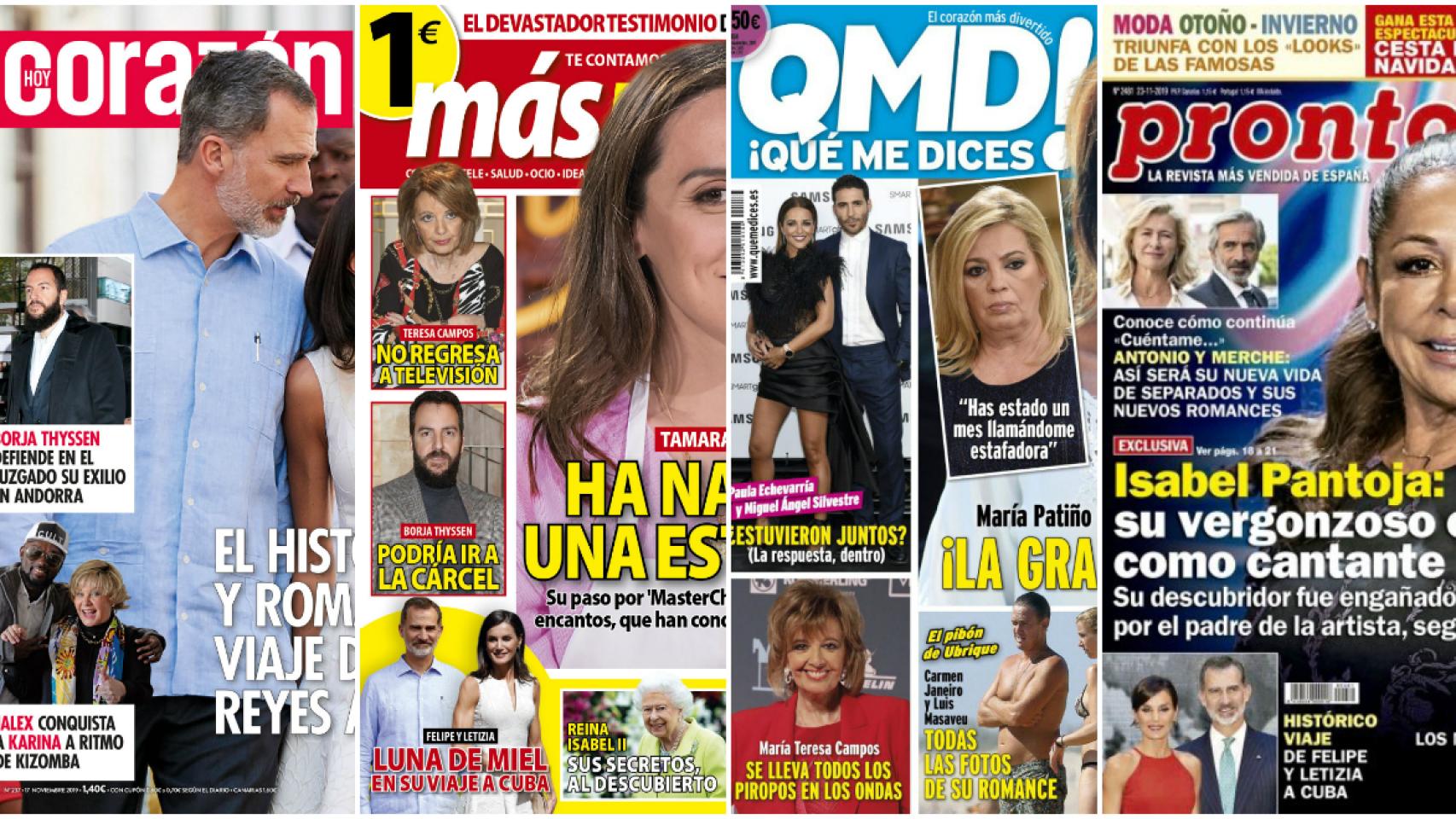 Estas son las revistas de este lunes.