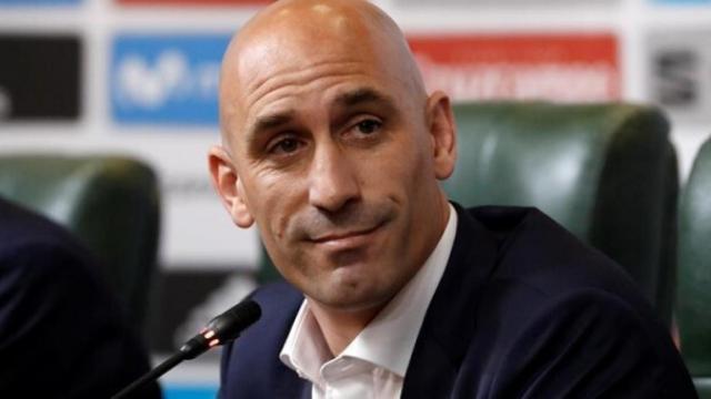 Luis Rubiales, en rueda de prensa