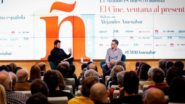 Antonio Lucas y Alejandro Amenábar. Foto: Unidad Editorial