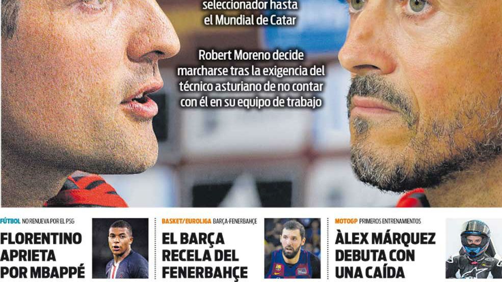 Portada Sport (20/11/19)