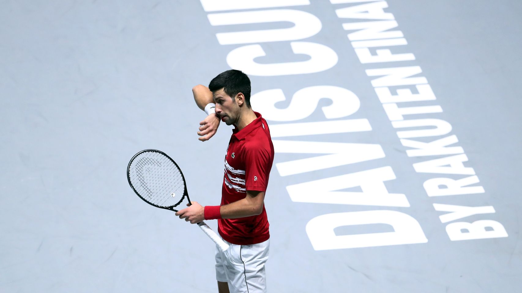 Novak Djokovic, en la Copa Davis 2019