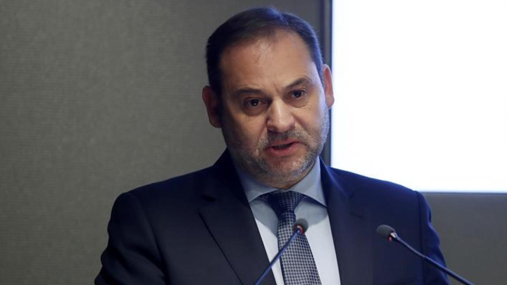 Ábalos, en el durante su intervención en la inauguración del IX Foro España-EEUU.