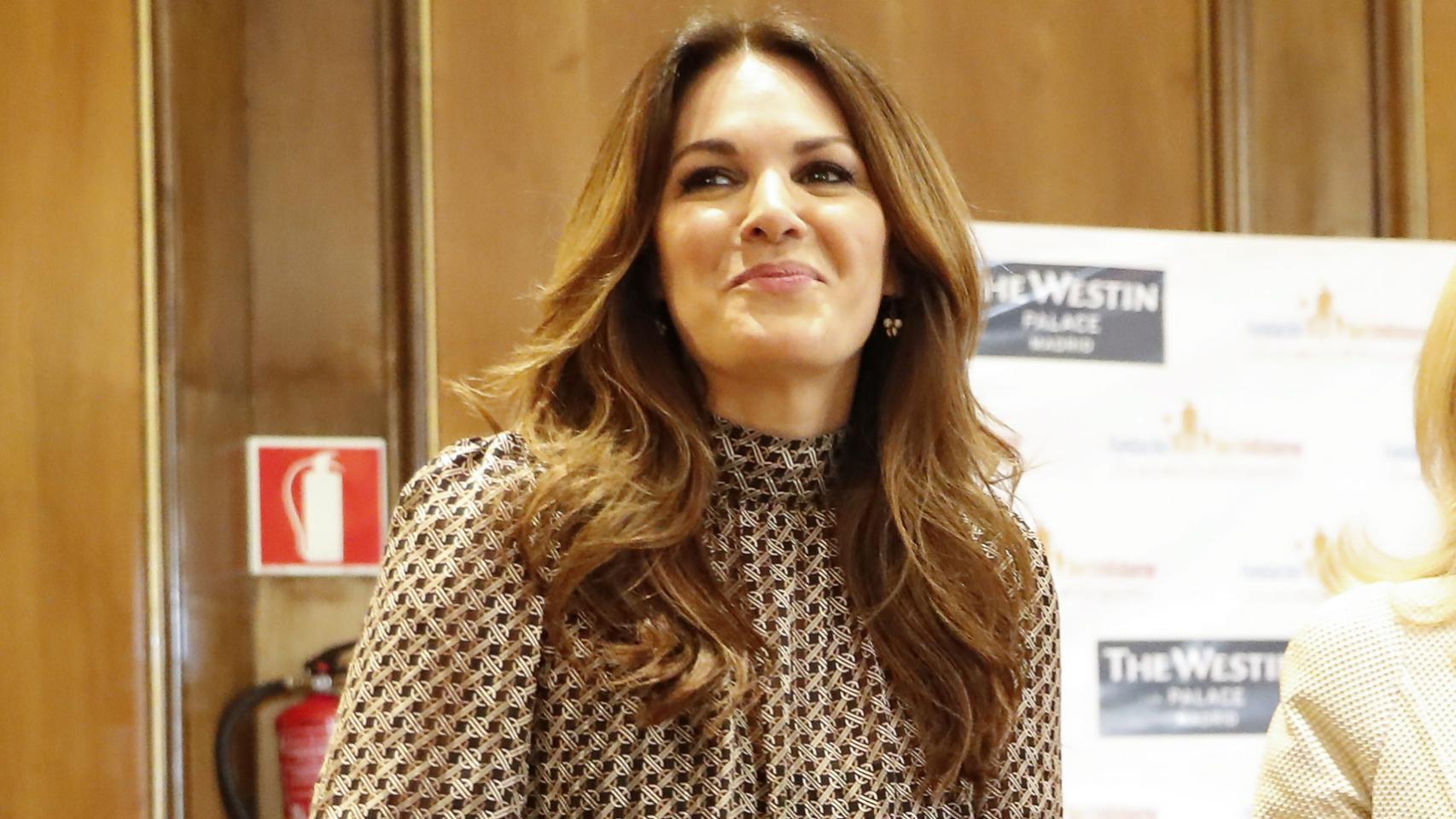 Fabiola Martínez, mujer de Bertín Osborne, durante uno de sus últimos actos.