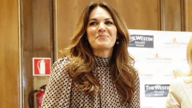 Fabiola Martínez, mujer de Bertín Osborne, durante uno de sus últimos actos.