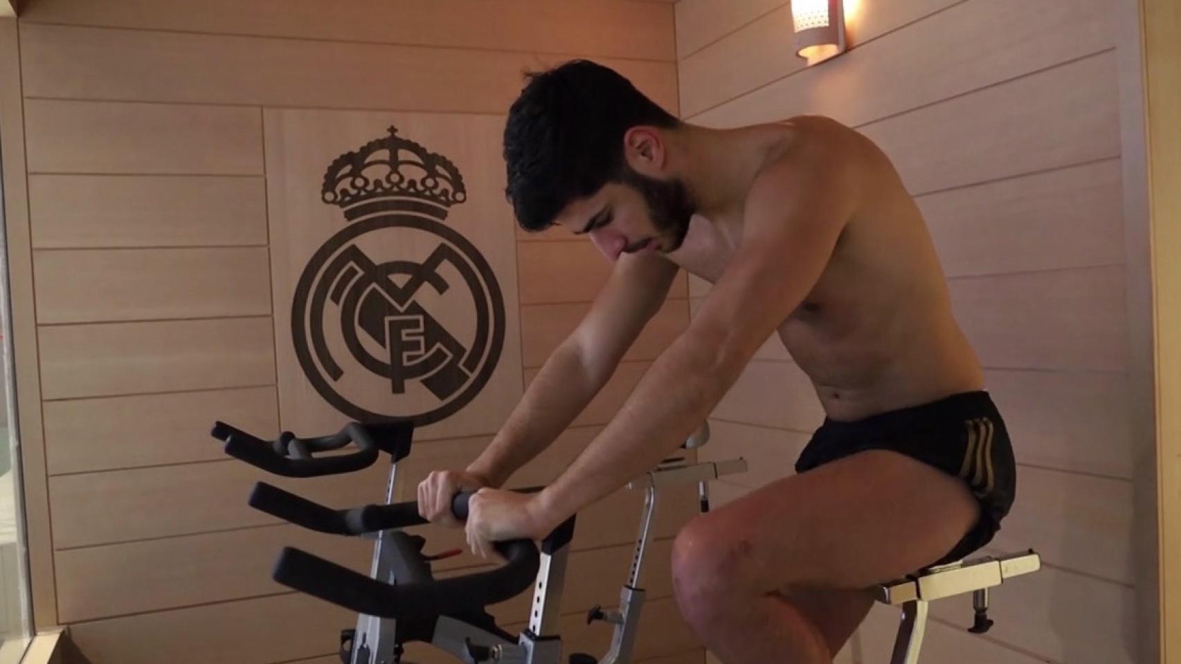 Asensio continúa con su recuperación
