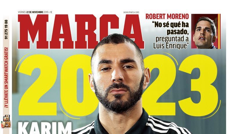Portada MARCA (22/11/2019)