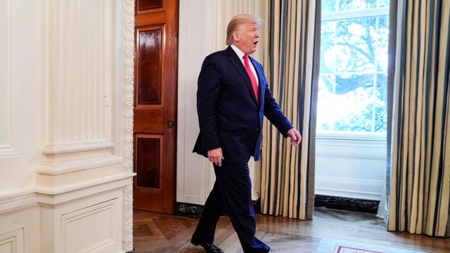 El presidente de Estados Unidos, Donald Trump.